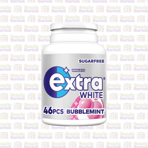 اكسترا علكة بنكهة النعناع الفقاعي الابيض خالية من...