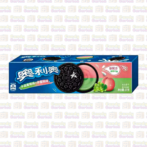 أوريو ساندويتش خالي من السكر بنكهة الخوخ والعنب 97...