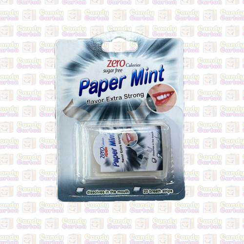 شرائح معطره لرائحة للفم بالنعناع القوى paper mint