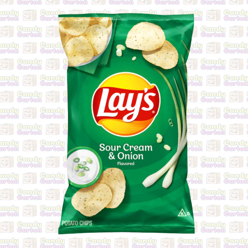 ليز الاصلي بالكريمة الحامضة والبصل 184 جرام Lays