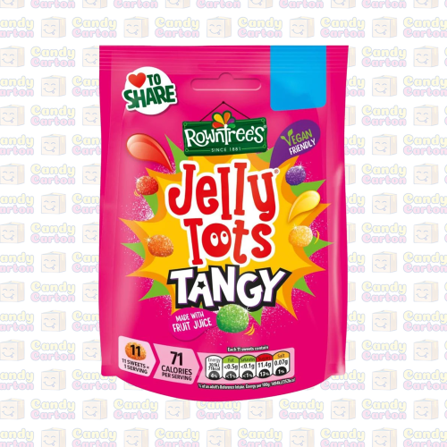 جيلي توتس رونتريز تانجي حلوى حامضة بنكهة الفواكه 1...