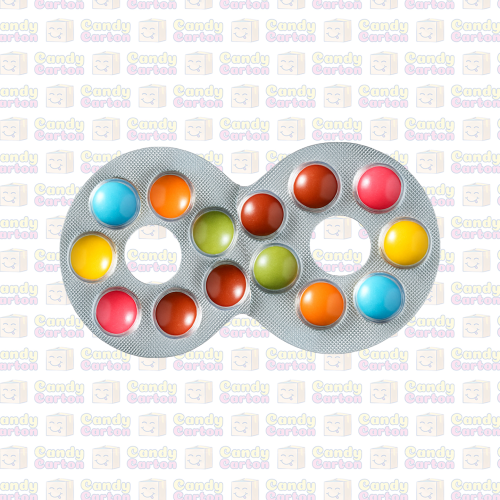 اي جلاس شوكولاتة حلاوة ابو نظارة مع الحلوى من الحل...