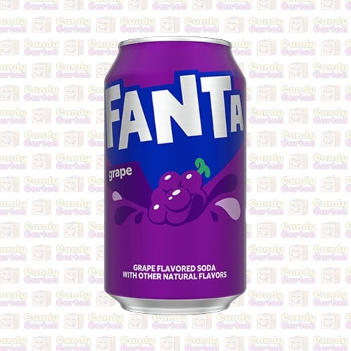 فانتا مشروب غازي بنكهة العنب - Fanta