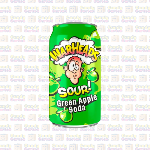 Warheads Sour وارهيدز مشروب غازي حامض نكهة اتفاح