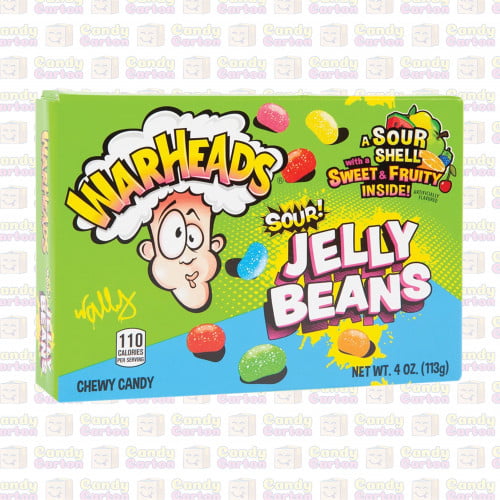 WARHEADS وارهيدز حبوب الهلام الحامضة ستة نكهات فاك...