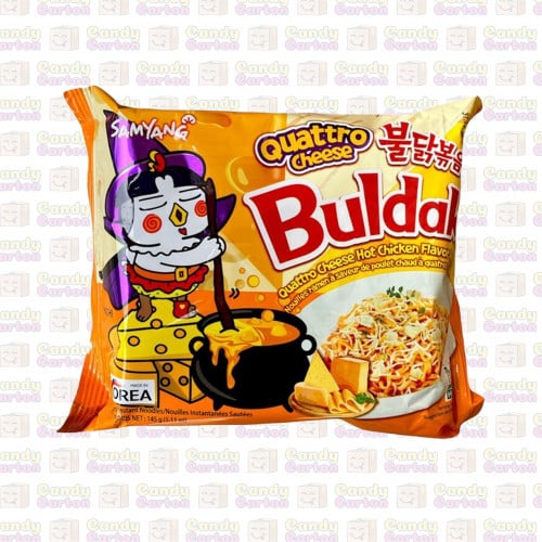 كيس مكرونة رامن ساميانغ بولداك حار بالدجاج وجبنة ا...