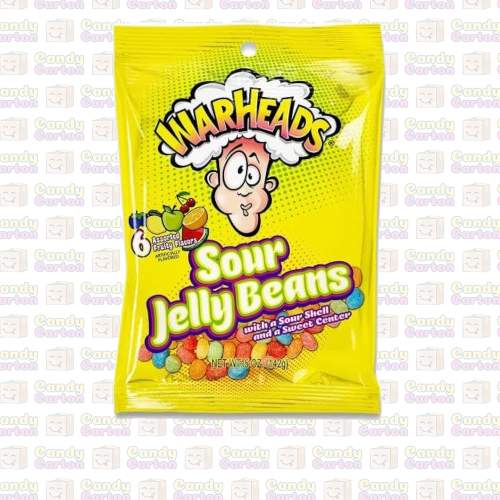 وارهيدز حبوب حلوى جيلي حامضة 141 جم WARHEADS SOUR...