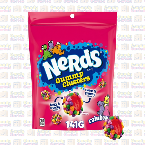 حلويات نيردز جامي كلاسترز بنكهة قوس قزح مشكل فواكه...