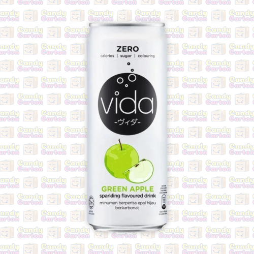 فيدا زيرو مشروب غازي بنكهة التفاح الاخضر 325 مل مس...