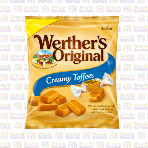 ويرذيرز حلوى بنكهة كريمي توفي - 110جرام werthers O...