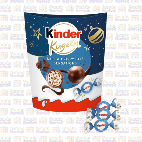 كرات كيندر كوجلن بالحليب والكريسب شوكولاتة حليب 90...