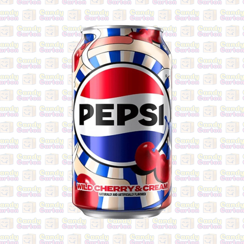 بيبسي وايلد شيري نكهة الكرز و الكريمة 355 مل مستور...