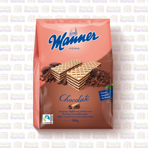 مانر ويفر بكريمة الشكولاتة مستورد المانيا manner