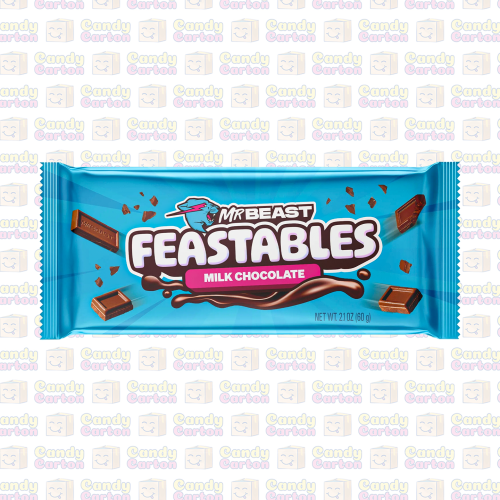 مستر بيست فيستابلز شوكولاتة بالحليب 60جرام مستورد...