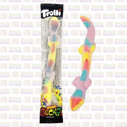 ترولي حلوى الجيلي ساوِر جيكو 20 جرام مستورد الماني...