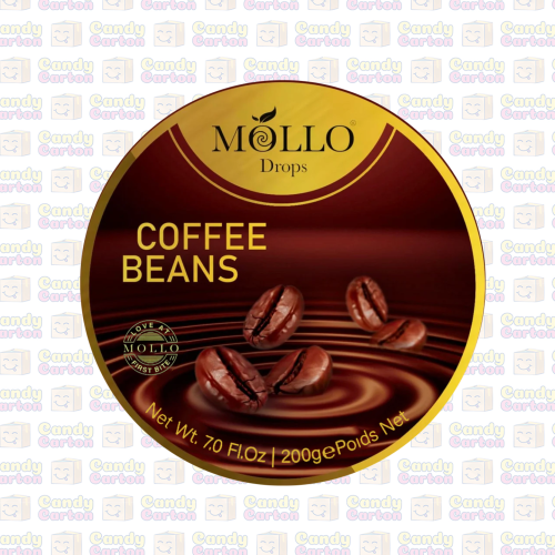 حلاوة فواكه موللو دروبس نكهة القهوة 200 جرام MOLLO...