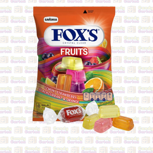 حلاوة قزاز القديمة فوكس كريستال كلير بالفواكه 90 ج...