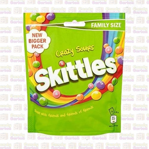 سكتلز حلوى كريزي سورز Skittles136g