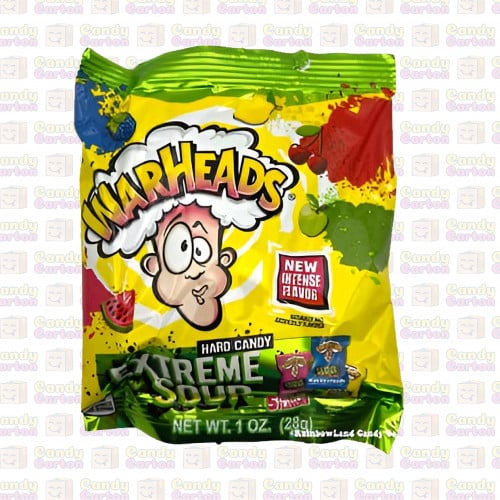 WARHEADS وارهيدز حلوى صلبة شديدة الحامض