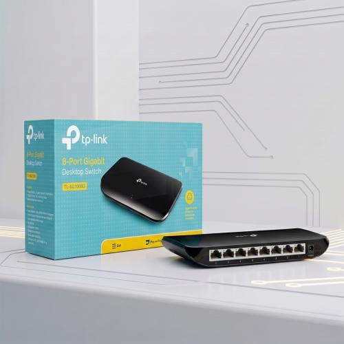 TP-Link network switch (8 ports)