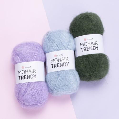 يارن ارت موهير ترندي YarnArt Mohair Trendy 144