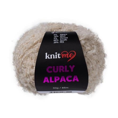 كيرلي الباكا Knitme Curly Alapca KC02