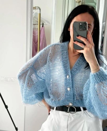 يارن ارت موهير ترندي YarnArt Mohair Trendy 107