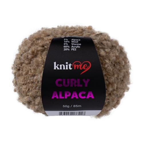 كيرلي الباكا Knitme Curly Alapca KC04