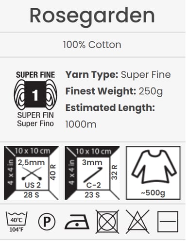 يارن ارت روزقاردن 303 Rosegarden
