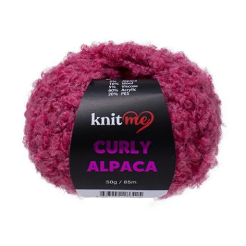 كيرلي الباكا Knitme Curly Alapca KC05