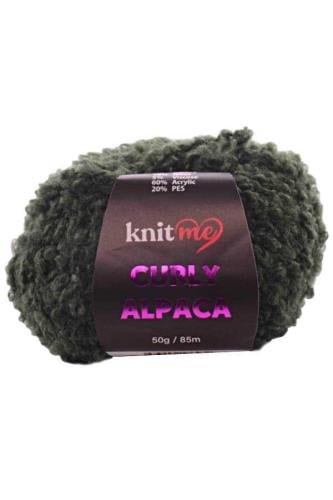 كيرلي الباكا Knitme Curly Alapca KC06