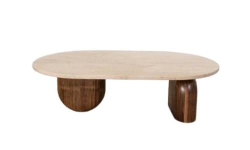 طاولة خشب ورخام