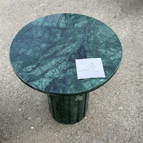 طاولة جانبيه رخام اخضر