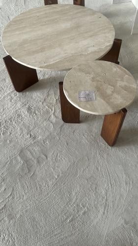 طاولة متداخله خشب