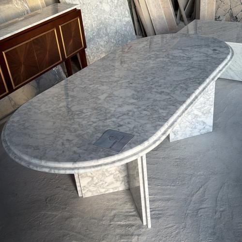 طاولة طعام رخام ايطالي