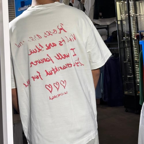 Shirt over size طبق الأصل 100%