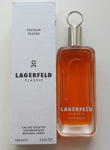 عطر كارل لاغرفيلد كلاسيك 100 مل ماء تواليت تستر