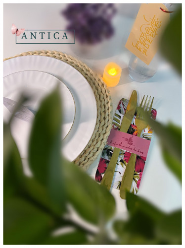 حامل شوك وملاعق ثيم العيد