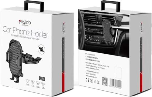 ستاند سيارة يثبت في مدخل CD او المكيف من شركة yesi...