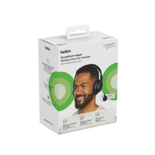 Belkin Kids Bluetooth Headphones with Mic, Black,...