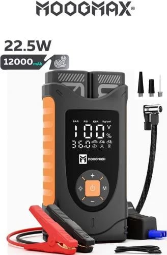 MOOGMAX 12000MAH MX-182 4IN1 Car Jump Starter