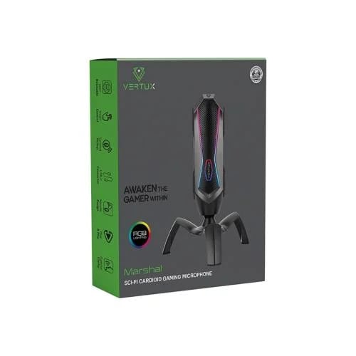 VERTUX MARSHAL Gaming Microphone with RGB