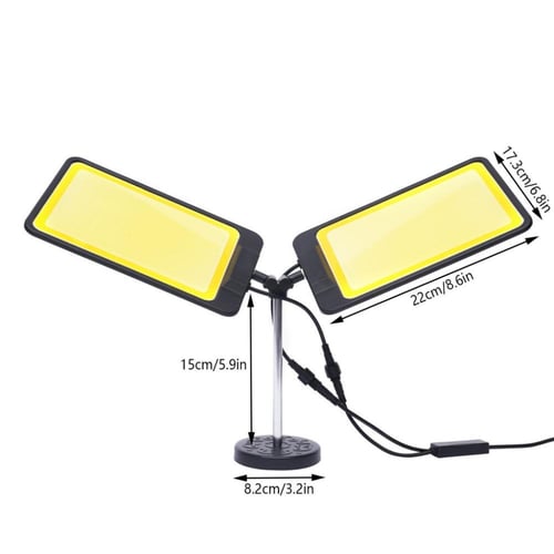 اضاءة تخييم شريحتين مع مغناطيس