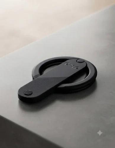 Black rubber Mack Saif grip