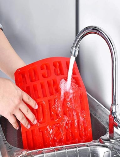 قالب سيليكون حروف انجليزيه مقاس كبير يستخدم للشكول...