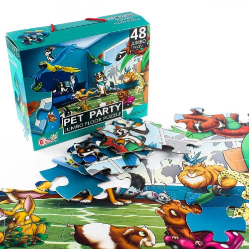 بزل يتكون من 48 قطعة حجم كبير