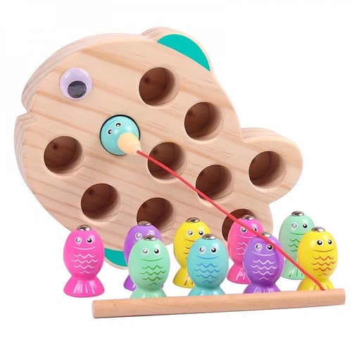 صيد الأسماك الخشبية