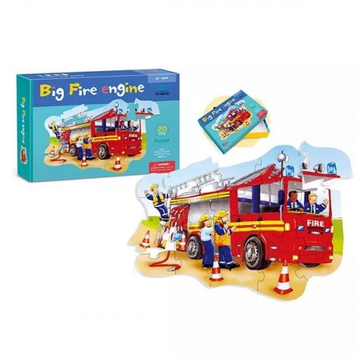 Educational puzzle consisting of 20 large-sized pi...
