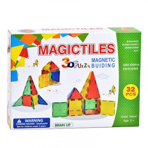 التركيبة المغناطيسية 32 قطعة