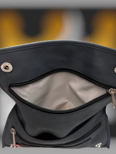 محفظة ورق وتبغ جلدية